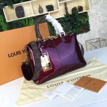 Louis Vuitton M54640 Amarante Tote Miroir Patent Leather