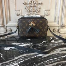 Louis Vuitton M43555 Saintonge Monogram Canvas Noir LV0083