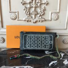 Louis Vuitton M64433 IPhone Pouch Monogram Eclipse Flash LV0151