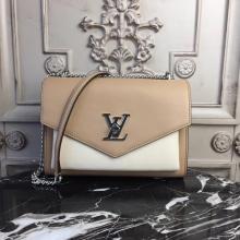 Replica Louis Vuitton M51424 Mylockme BB Lockme Papyrus Creme