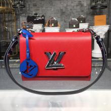 AAA Louis Vuitton M52504 Twist MM Epi Leather - Coquelicot