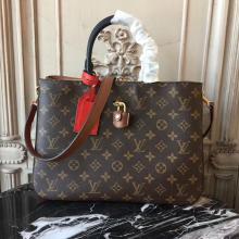 AAA Louis Vuitton M44254 Millefeuille Monogram Canvas Noir Rouge