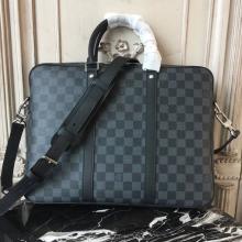 Louis Vuitton N41478 Porte-Documents Voyage PM Damier Graphite Canvas