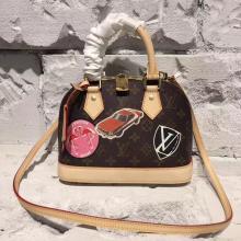 Louis Vuitton M43230 Alma BB World Tour Monogram Canvas