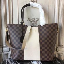 Louis Vuitton N44022 Jersey Damier Ebene Creme