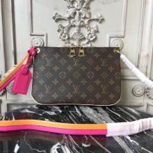 AAA Louis Vuitton M44053 Lorette Monogram Hot Pink