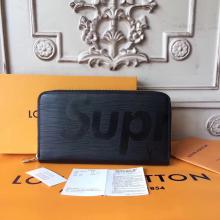 AAA Louis Vuitton X Supreme Zippy Organizer Epi Black M60305