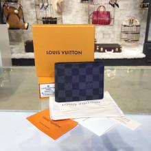 Louis Vuitton N62663 Multiple Wallet Damier Graphite Canvas