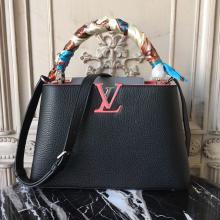 Louis Vuitton M48864-black-hotpink LV0474