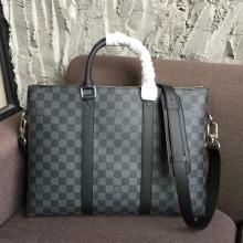 Louis Vuitton N40024 Anton Briefcase Damier Graphite Canvas Replica