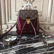 Louis Vuitton M53545 Hot Springs Backpack Patent Leather Amarante