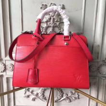 Louis Vuitton M51246 Vaneau MM Epi Leather Coquelicot