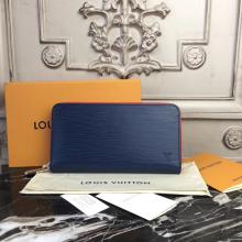 Louis Vuitton M67267 Zippy Wallet Epi Leather Indigo