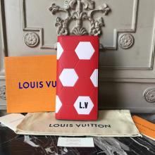 Louis Vuitton M63230 Brazza Wallet Epi Leather Rouge