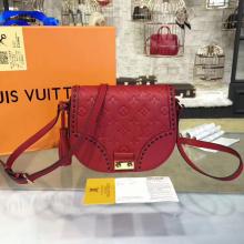 Louis Vuitton M43144 Junot Monogram Empreinte Leather Cerise Replica