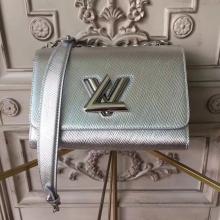 Replica Louis Vuitton M50282 Silver Twist MM Epi Leather