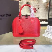 Louis Vuitton M41160 Alma BB Epi Leather Coquelicot Replica