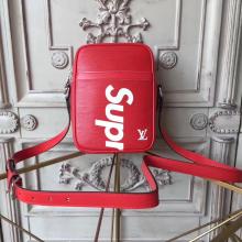 Louis Vuitton X Supreme Danube Epi PM Red M53417 Replica