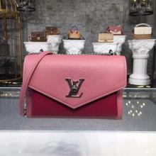 AAA Louis Vuitton M51492 Mylockme BB Lockme Rose Boudoir Lie De Vin