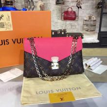 Louis Vuitton M41223 Pallas Chain Monogram Rose Litchi Replica