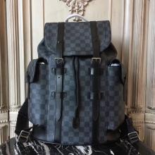 Louis Vuitton N41379 Christopher PM Damier Graphite Canvas