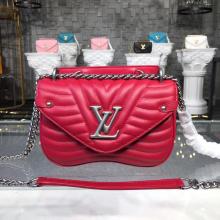 Louis Vuitton M51930 New Wave Chain Bag PM LV New Wave Leather