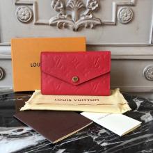 AAA Louis Vuitton M60568 Compact Curieuse Wallet Cherry