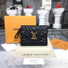 Replica Louis Vuitton M63427 New Wave Compact Wallet LV New Wave Leather