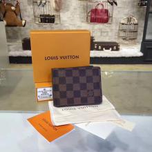 Louis Vuitton N60895 Multiple Wallet Damier Ebene Canvas