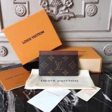 Replica Louis Vuitton M61733 Card Holder Monogram Armagnac