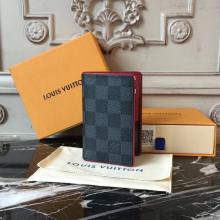 AAA Louis Vuitton N63257 Pocket Organiser Damier Graphite Canvas