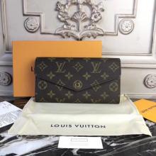 AAA Louis Vuitton M62235 Sarah Wallet Monogram Canvas Rose Ballerine