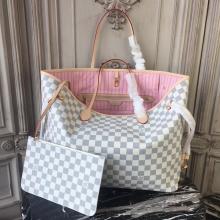 Replica Louis Vuitton N41604 Neverfull GM Damier Azur Canvas