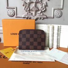 Louis Vuitton N63070 Zippy Coin Purse Damier Ebene Canvas