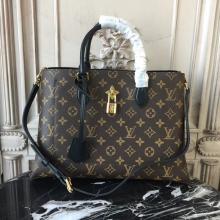 Louis Vuitton M43550 Flower Tote Monogram Canvas Noir Replica