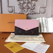 AAA Louis Vuitton M64072 Pallas Compact Wallet Monogram Rose Poudre