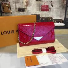 Louis Vuitton M90990 Mira Monogram Vernis Leather Cherry