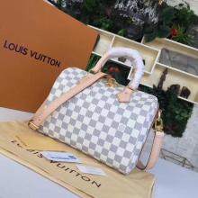 Louis Vuitton N41371 Speedy Bandouliere 30 Damier Azur Canvas