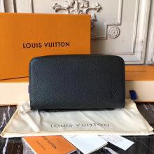 Louis Vuitton M44275 ZIPPY XL WALLET Taiga Leather Black