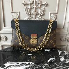 Replica Louis Vuitton M41223 Pallas Chain Monogram Noir