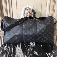 Louis Vuitton M40569 Keepall 45 Bandouliere Monogram Eclipse Canvas