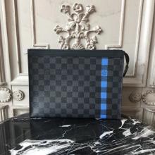 Louis Vuitton N64444 POCHETTE VOYAGE MM Damier Graphite Stripe