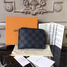 Replica Louis Vuitton N63237 Coin Purse Damier Graphite Canvas