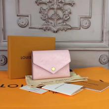 Louis Vuitton M62428 Victorine Wallet Monogram Vernis Leather Rose Ballerine