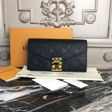 Louis Vuitton M62458 Metis Wallet Monogram Empreinte Leather Noir