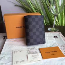 Louis Vuitton N61226 Regular Wallet Damier Graphite Canvas Replica