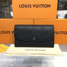 AAA Louis Vuitton M60143 Iris Wallet Mahina Noir LV2183