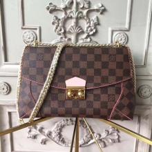 Louis Vuitton N41597 Caissa Clutch Damier Ebene Canvas