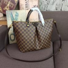 AAA Louis Vuitton N41547 Siena GM Damier Ebene Canvas Handbag