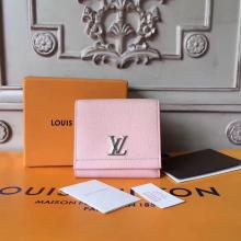 Louis Vuitton M64309 LockMe II Compact Wallet Taurillon Leather